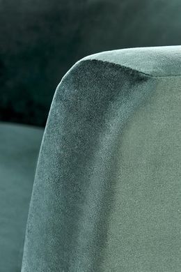 Крісло CLUBBY 2 Velvet Halmar Темно-зелений фотографія