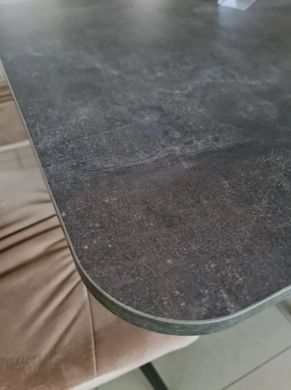 Розкладний стіл Dark A Intarsio 120(160)x80 Ательє Темний фотографія