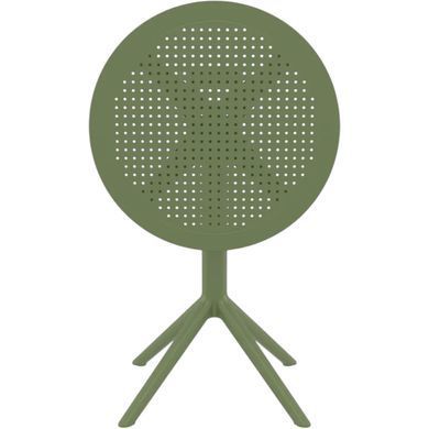 Cтол круглый Siesta Onto Sky Folding Table 60 Olive Green фотография