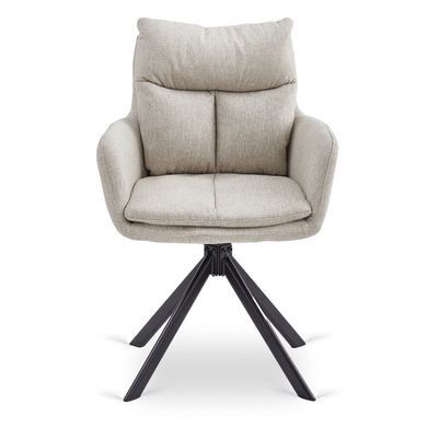 Крісло поворотне MEBEL ELITE PAUL Беж фотографія