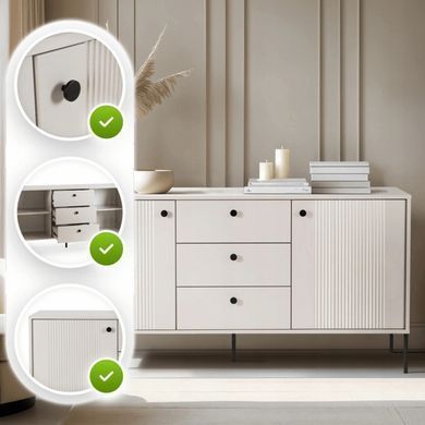 Комод MEBEL ELITE SOFT 154 Кашемір фотографія