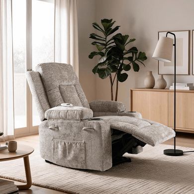 Кресло реклайнер MEBEL ELITE BOX Беж фотография