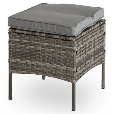 Комплект садових меблів MEBEL ELITE ATLANTA Сірий