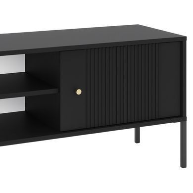 ТВ Тумба MEBEL ELITE SOFT 154 Чорний фотографія