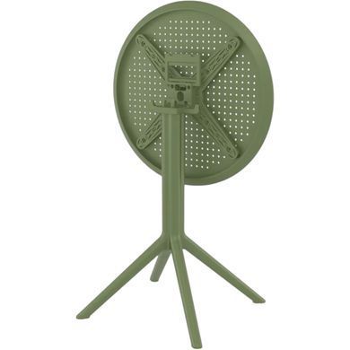 Cтол круглый Siesta Onto Sky Folding Table 60 Olive Green фотография