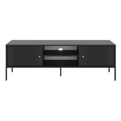 ТВ Тумба MEBEL ELITE SOFT 154 Чорний фотографія