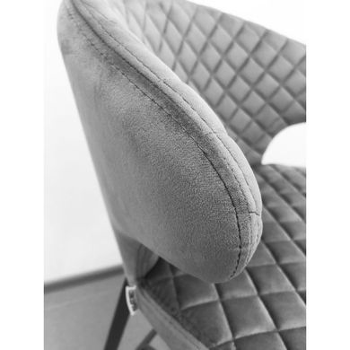 Напівбарний стілець KEEN Concepto Тканина Сірий фотографія