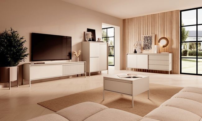 Стол журнальный Perfect Home Сенсо / Senso 68 Беж фотография