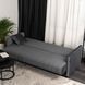 Диван розкладний MEBEL ELITE PORTO 198 см Сірий