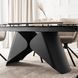 Стол раскладной MEBEL ELITE VERONA 160(240)х90 см Дуб золотой/черный