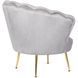 Кресло мягкое бархатное MEBEL ELITE ANGEL Velvet Серый