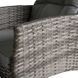 Комплект садових меблів MEBEL ELITE ATLANTA Сірий