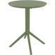 Cтол круглый Siesta Onto Sky Folding Table 60 Olive Green