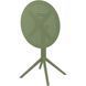 Cтол круглый Siesta Onto Sky Folding Table 60 Olive Green