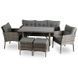 Комплект садовой мебели MEBEL ELITE ATLANTA Серый