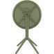 Cтол круглый Siesta Onto Sky Folding Table 60 Olive Green