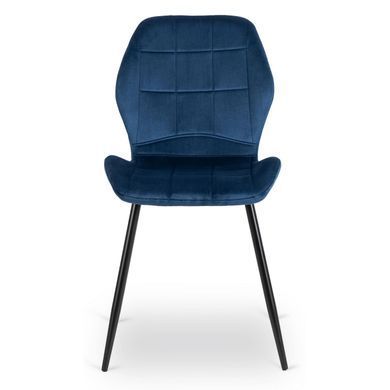 Стілець оксамитовий MEBEL ELITE IRYS Velvet Синій фотографія