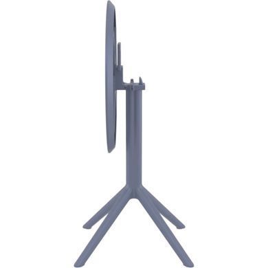 Стіл круглий Siesta Onto Sky Folding Table 60 Dark Grey фотографія
