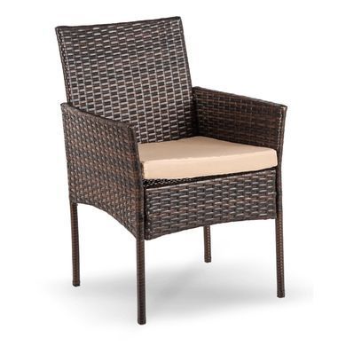 Комплект садових меблів MEBEL ELITE MORADO Коричневий/Беж