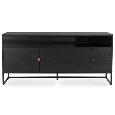 Комод MEBEL ELITE COMO Черный фотография