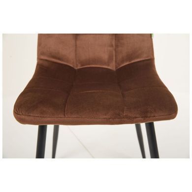 Стул Cherry Velvet AMF Кофейный фотография