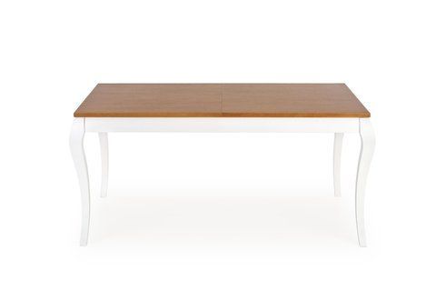 Стіл розкладний WINDSOR Halmar 160/240x90 Дуб / Білий фотографія