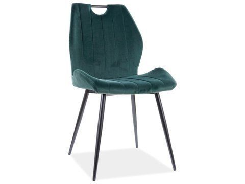 Стул ARCO Velvet Signal Зеленый фотография