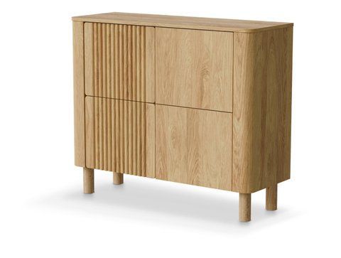 Комод ARANGO KM-2&nbsp;Halmar 110x40 Дуб гікорі фотография