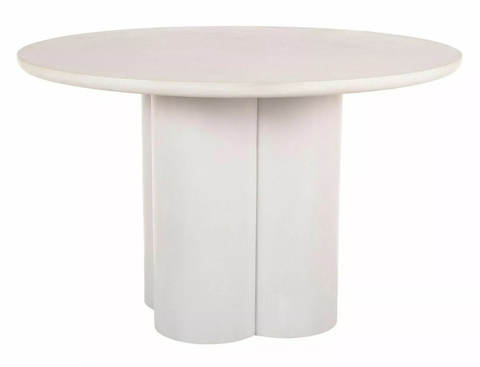 Стол Обеденный ROSALIA 120x120 Signal экрю фотография
