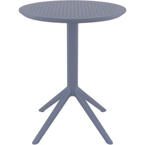 Cтол круглый Siesta Onto Sky Folding Table 60 Dark Grey фотография