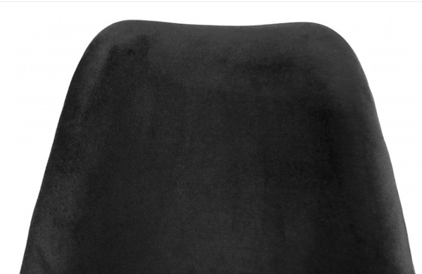 Стул DIOR Velvet Signal Бук / Черный фотография