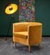 Кресло CLUBBY 2 Velvet Halmar Горчичный