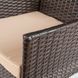 Комплект садових меблів MEBEL ELITE MORADO Коричневий/Беж
