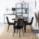 Стул бархатный MEBEL ELITE ROBIN Velvet, Черный