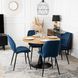 Стілець оксамитовий MEBEL ELITE IRYS Velvet Синій