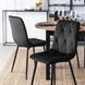 Стул бархатный MEBEL ELITE ROBIN Velvet, Черный