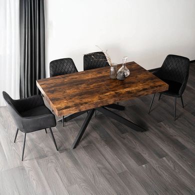 Стол раскладной MEBEL ELITE HAMPTON 160(240)х90 см Дуб рустик фотография