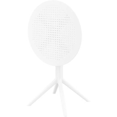 Стіл круглий Siesta Onto Sky Folding Table 60 White фотографія