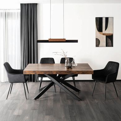 Стол раскладной MEBEL ELITE HAMPTON 160(240)х90 см Дуб рустик фотография
