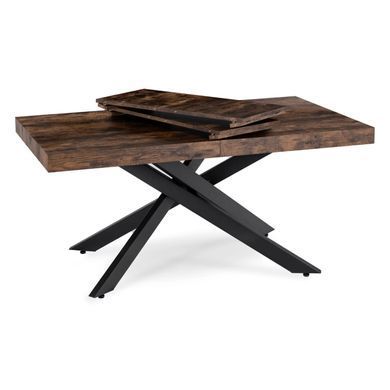 Стол раскладной MEBEL ELITE HAMPTON 160(240)х90 см Дуб рустик фотография
