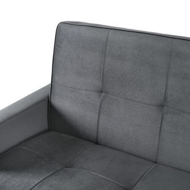 Диван розкладний MEBEL ELITE ALUNA 212 см Сірий фотографія