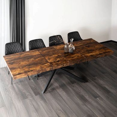 Стол раскладной MEBEL ELITE HAMPTON 160(240)х90 см Дуб рустик фотография