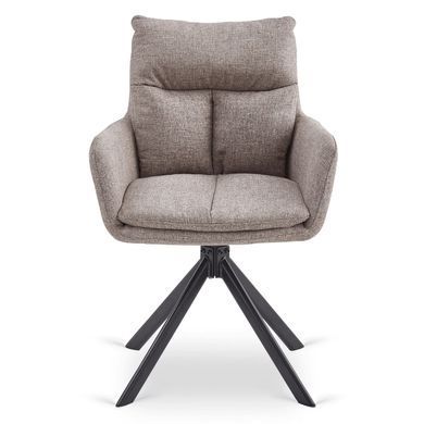 Крісло поворотне MEBEL ELITE PAUL Світло коричневий фотографія