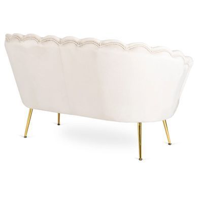 Софа MEBEL ELITE ZENDAYA 138 см Кремовий фотографія