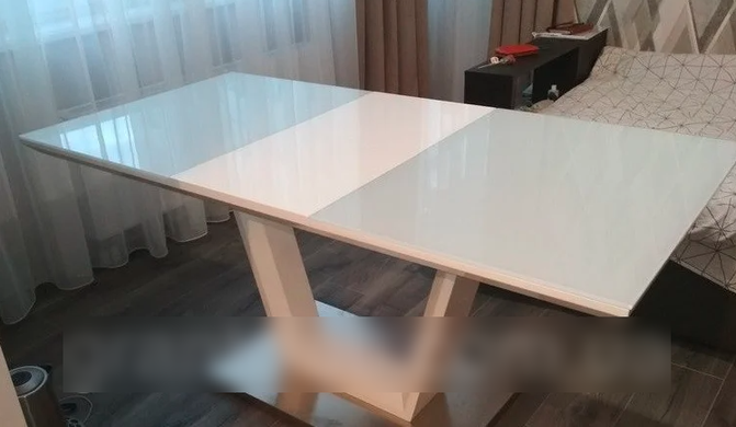Стол раскладной TM-51-1 VETRO 120x80 Белый фотография
