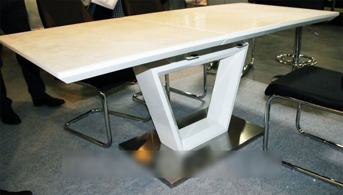 Стол раскладной TM-51-1 VETRO 120x80 Белый фотография