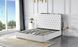 Кровать БЕТТАНИ Prestol 180x200 Белый Экокожа