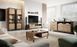 Тумба под телевизор с полкой Perfect Home Нест / Nest 1-дверная с 2 ящиками 1D2S/165 Дуб артизан/антрацит