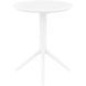 Стіл круглий Siesta Onto Sky Folding Table 60 White