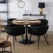 Стілець оксамитовий MEBEL ELITE EMPOLI Velvet Чорний